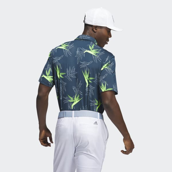 adidas Oasis Mesh Polo Shirt - Turquoise | Men's Golf | adidas US