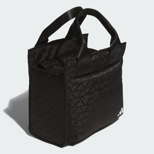 Black Round Tote Bag