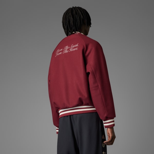 Burgundy Chaqueta FC Bayern BSTN VRCT