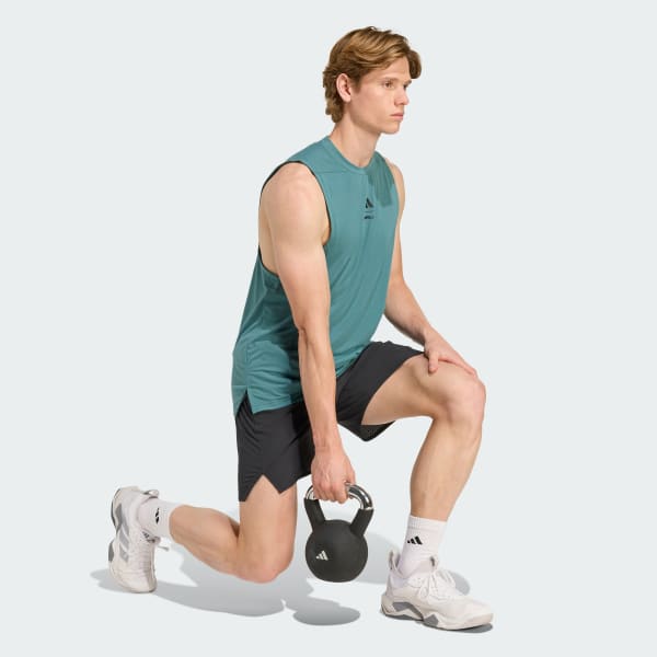 zelená Tílko Les Mills Graphic