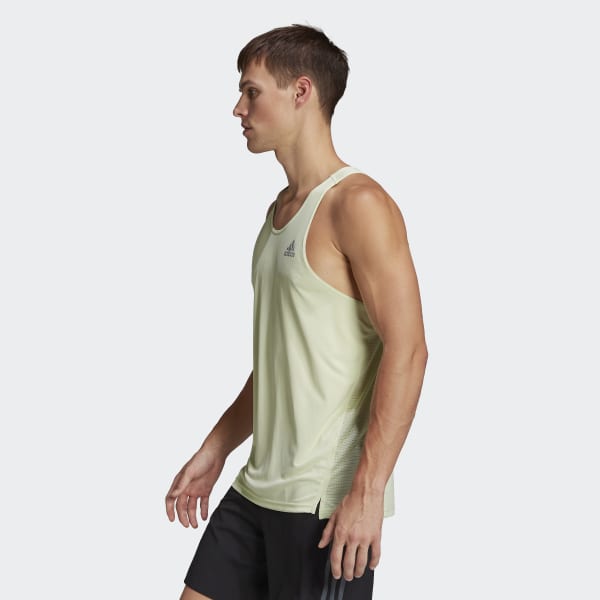 สีเขียว เสื้อกล้าม Own the Run DP889