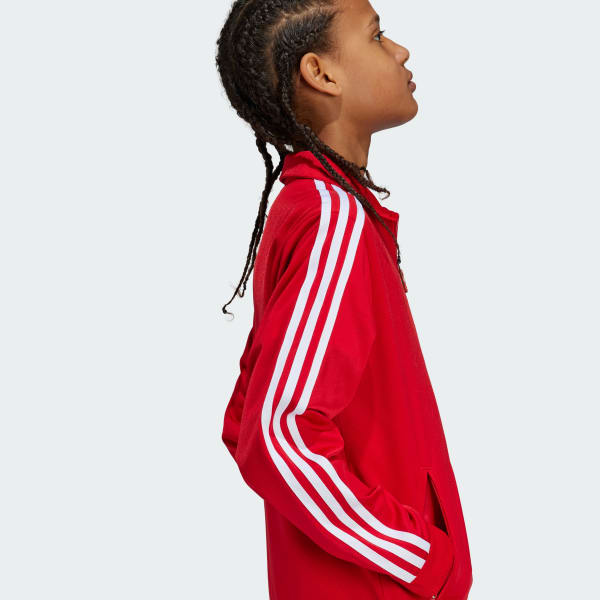adidas Adicolor Firebird Top Kids - Red | Free Shipping with