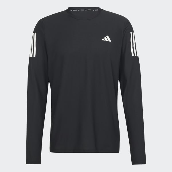adidas Camiseta Own The Run Manga Larga Negro adidas Colombia