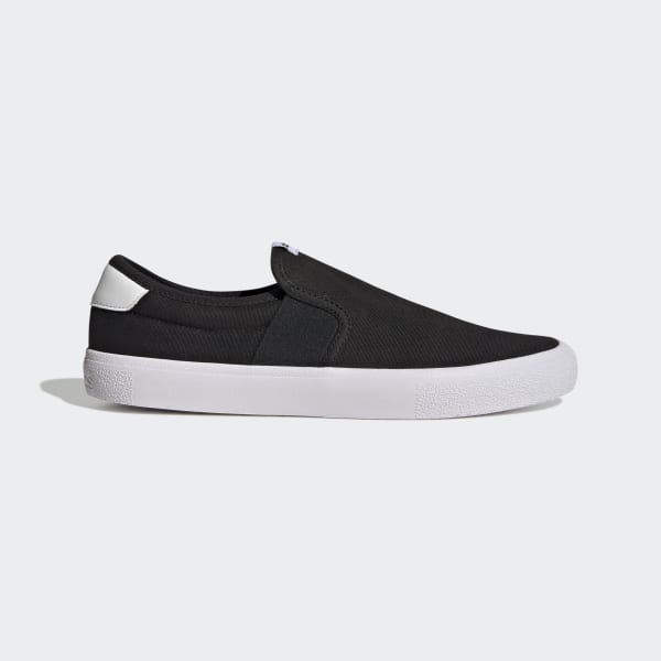 adidas VULC RAID3R Lifestyle Skateboarding Slip-On Canvas Shoes - Black
