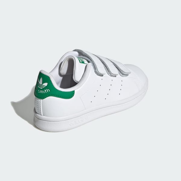 adidas Chaussure Stan Smith fermeture confortable Enfants Blanc