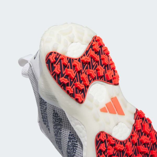 Red adidas golf shoes cheap