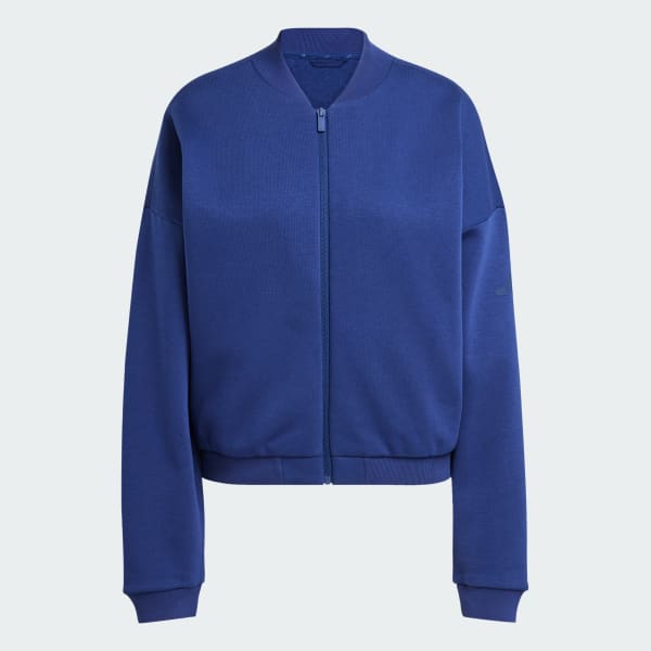Adidas badge bomber jacket new arrivals