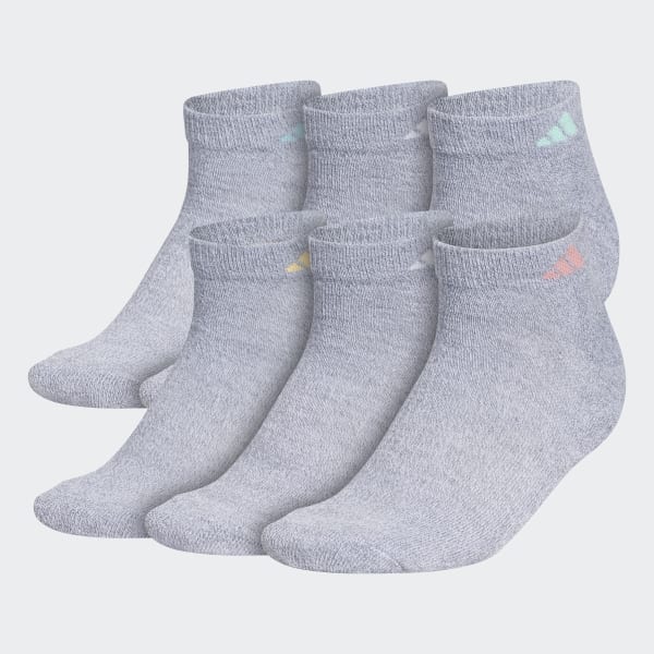 adidas Cushioned Sportswear Low-Cut Socks 6 Pairs - White