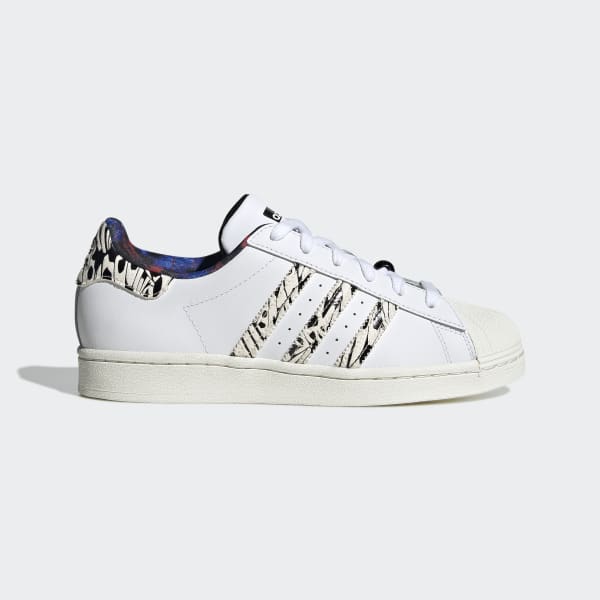 adidas Superstar Shoes - White, Women's Lifestyle