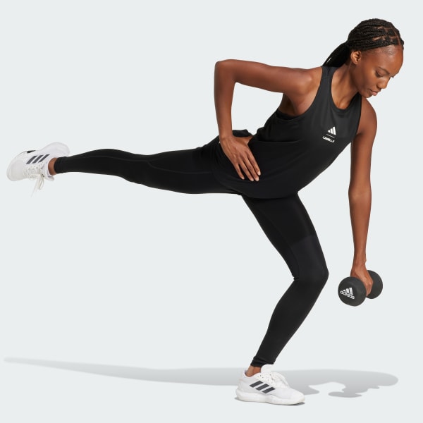 Schwarz Les Mills Graphic Tanktop