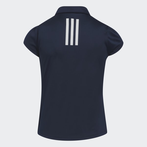 Blue Girls' Performance Primegreen Polo Shirt