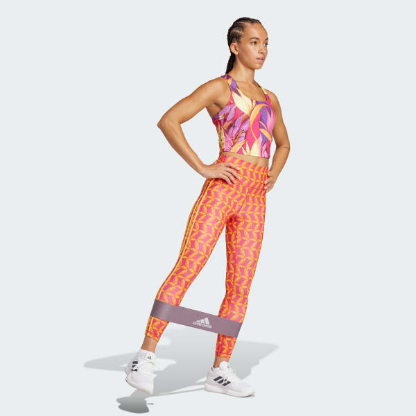 Rosa Playera sin Mangas de Training adidas x FARM Rio