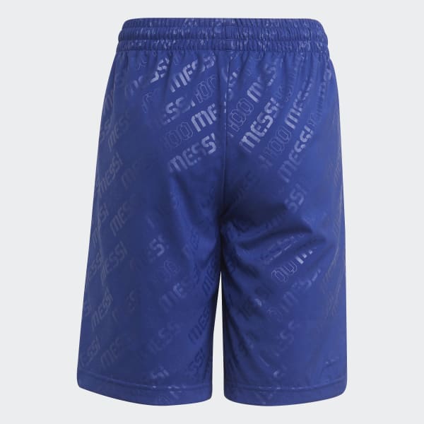 Blue AEROREADY Messi Football-Inspired Shorts JEU12