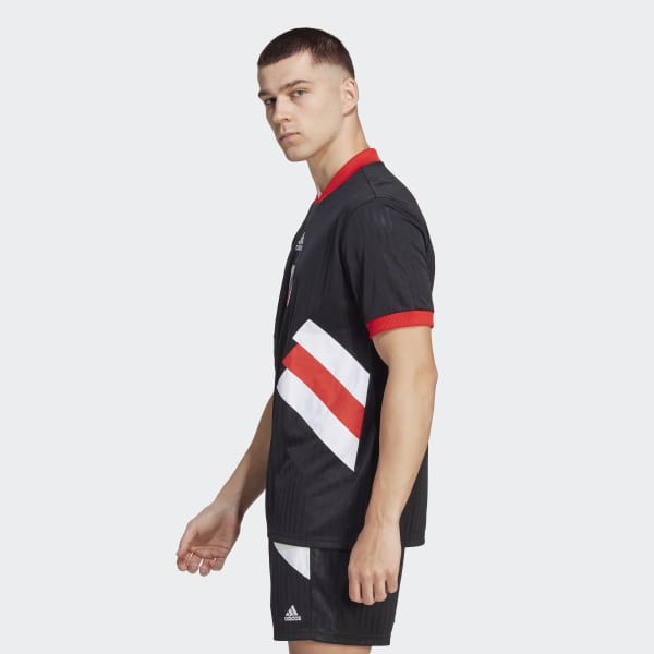 Negro Camiseta River Plate Icon