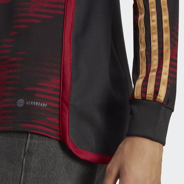 zwart Duitsland 22 Uitshirt met Lange Mouwen ZR782