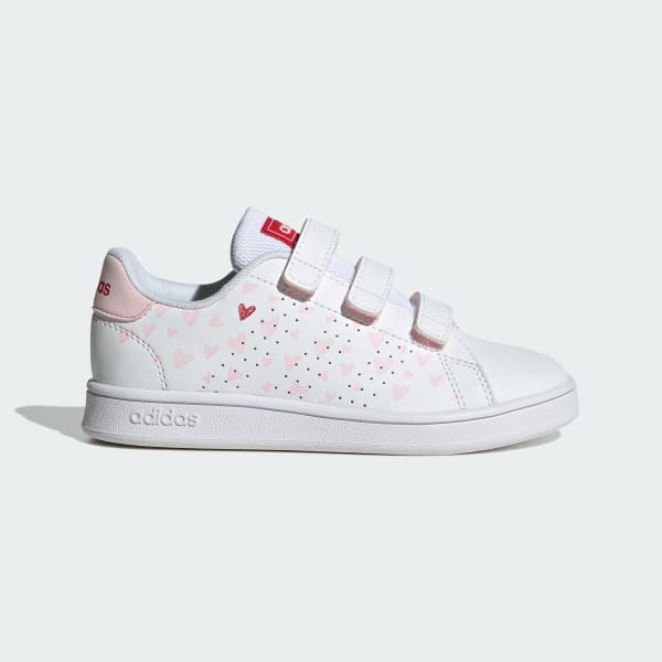 Kids white adidas shoes clearance