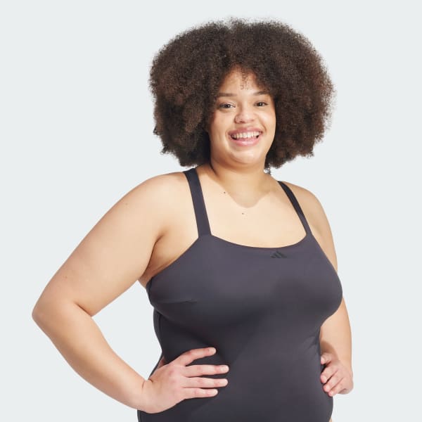Adidas Iconisea Padded Premium X-Back Swimsuit (Plus Size) WHERE TO BUY