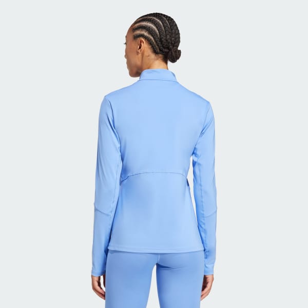 Blue Hyperglam Training Quarter-Zip Track Top