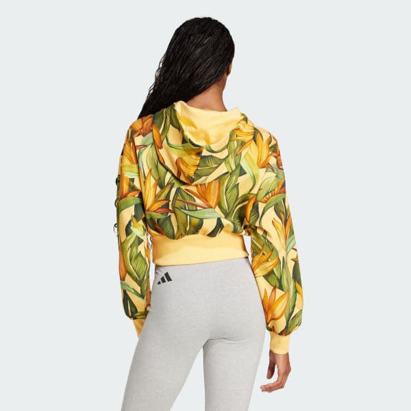 Amarillo Polerón con Capucha adidas x Farm
