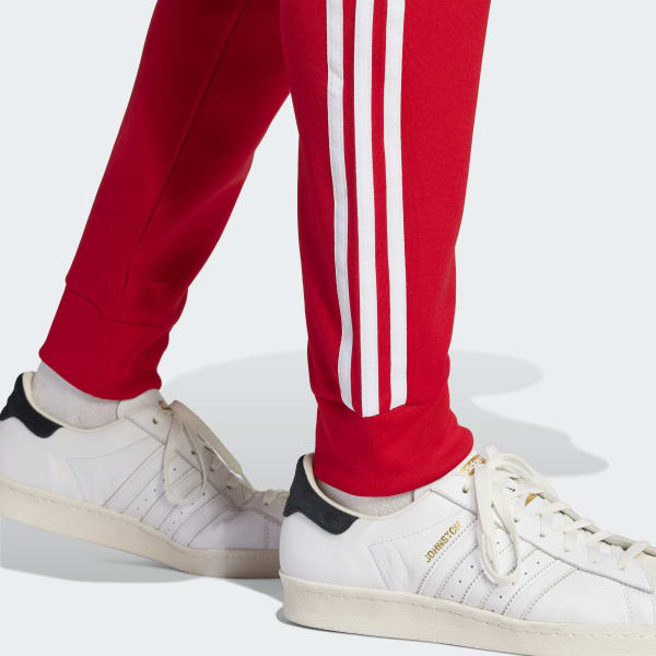 Adidas originals velour store joggers in red dh5784