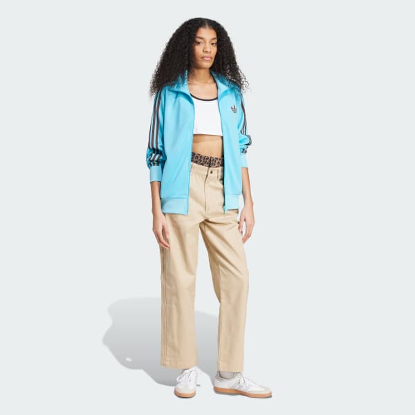 Azul Chaqueta Adicolor Classic Firebird Loose
