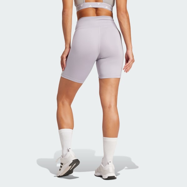 Gra Training Essentials 3-Stripes High-Waisted Short Leggings