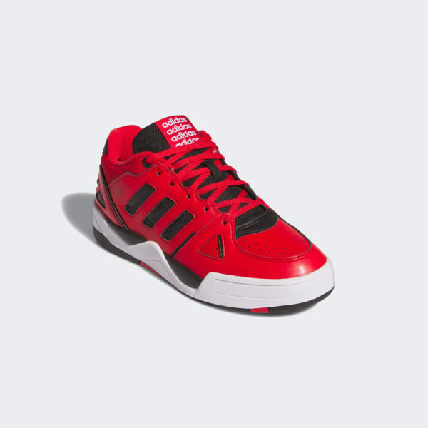 Red Midcity Low Shoes