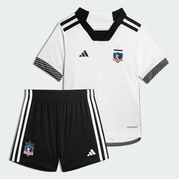 Blanco Conjunto Local niño Colo-Colo 2024