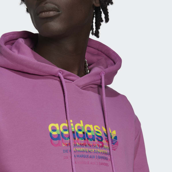 paars Hyperreal Hoodie VA056