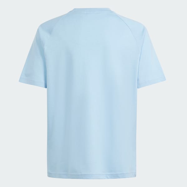 Azul Camiseta Camo