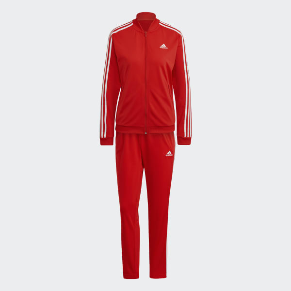 Adidas 3 stripe tracksuit womens on sale