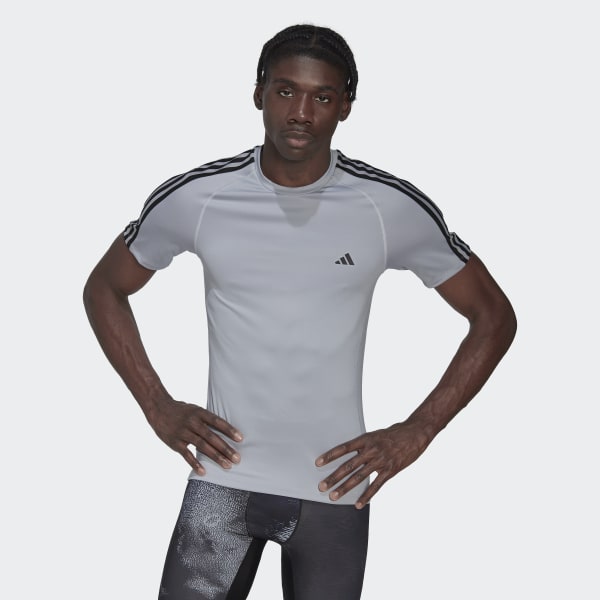 adidas Training & Gym & Training Techfit 3-Stripes Training Tee