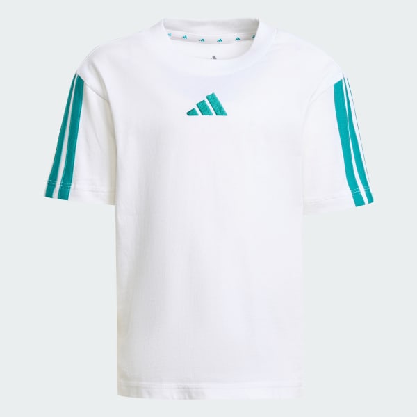 Branco T-shirt Essentials – Criança