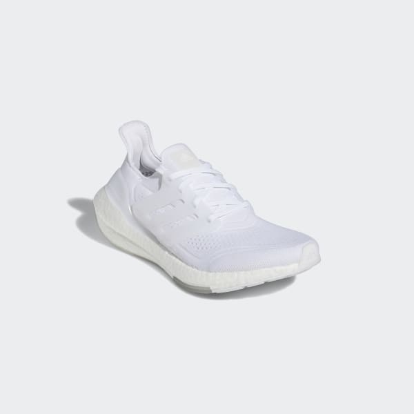 White Ultraboost 21 Shoes KYQ94