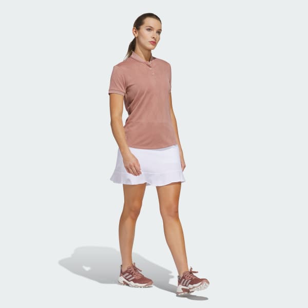 Pink Ultimate365 Diamond Jacquard Polo Shirt