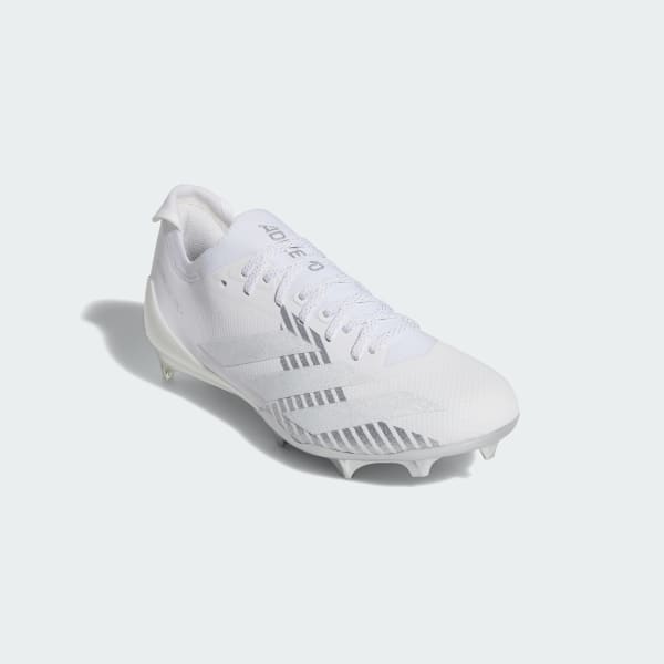 adidas Adizero Electric + II Football Cleats - White | Free