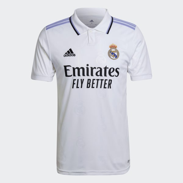 Branco Camisa 1 Real Madrid 22/23 TI729