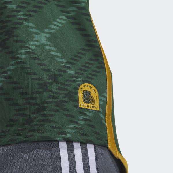 adidas Portland Timbers 23/24 Home Authentic Jersey - Green