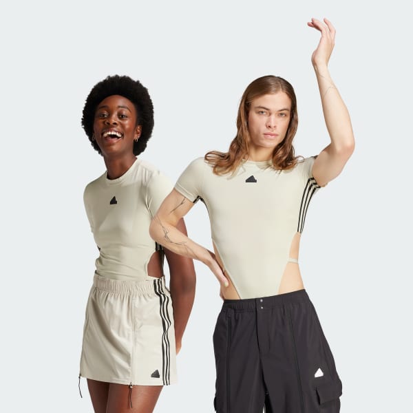 adidas Express All Gender Bodysuit Beige adidas India