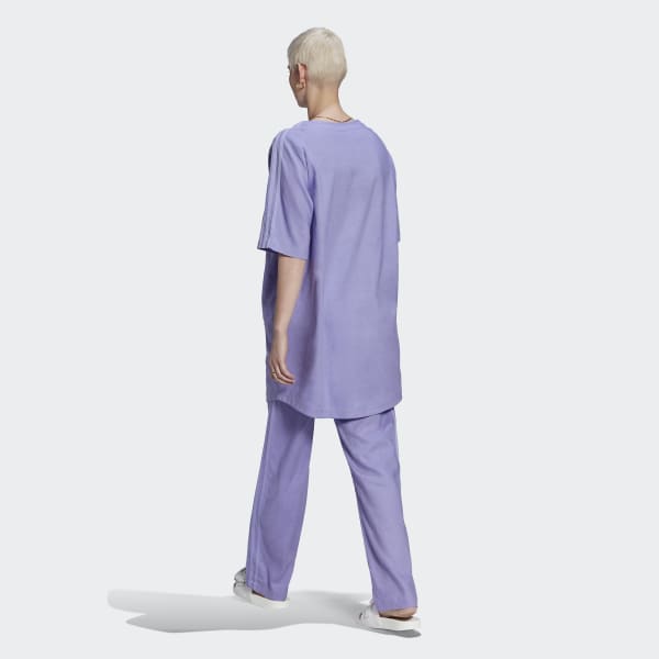 Purple Linen Baseball Dress VD123