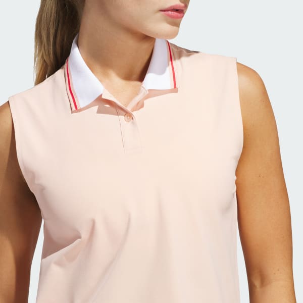 adidas Beyond Twistknit Ladies Golf Polo - Navy