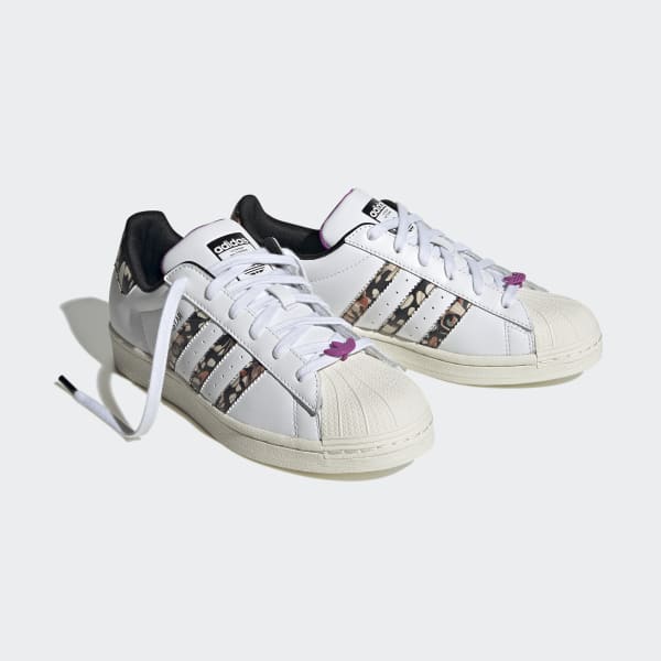 White Superstar Shoes