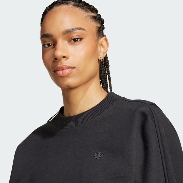 レディース ADIDAS ウェア アディダス W P ESS SWEATER スウェット IW5752 BLACK 楽天市場】アディダス スウェット ADIDAS ワーディング ルーズ