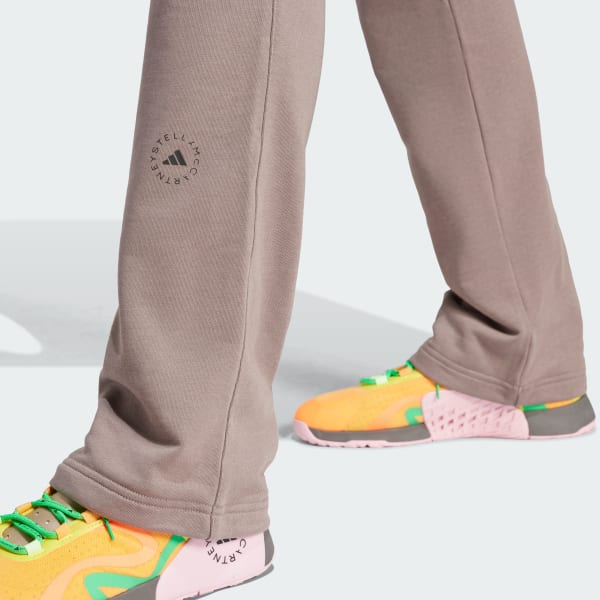 adidas by Stella McCartney ロールトップパンツ - ブラウン