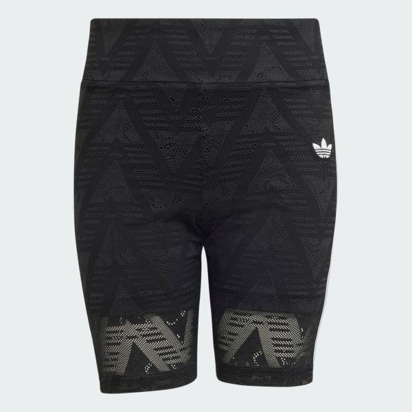 zwart LACE FIETSSHORT