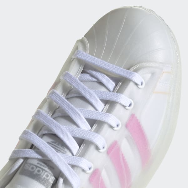 White Superstar Futureshell Shoes LEU84