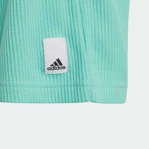 Verde Shorts Lounge Waffle Knit Holgados