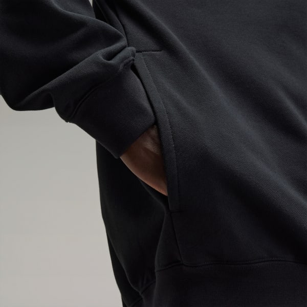 adidas Y-3 French Terry Hoodie - Black | Free Shipping with