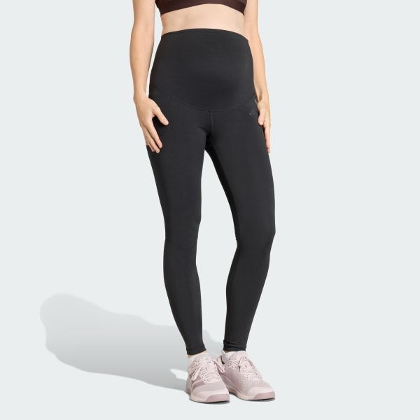 zwart Optime Essentials Lange Workoutlegging (Positiekleding)
