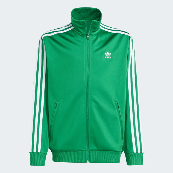 adidas Adicolor Firebird Top Kids Green adidas Thailand